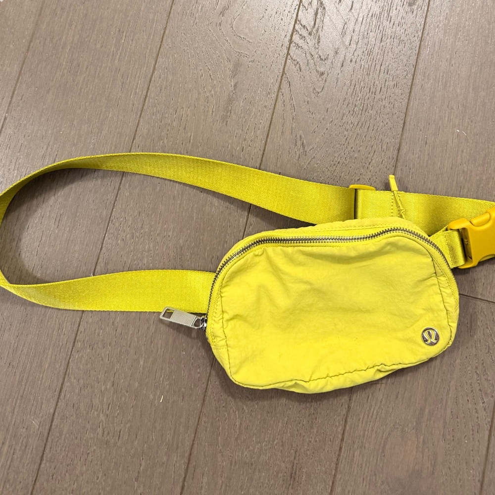 Lululemon Yellow Belt Bag
